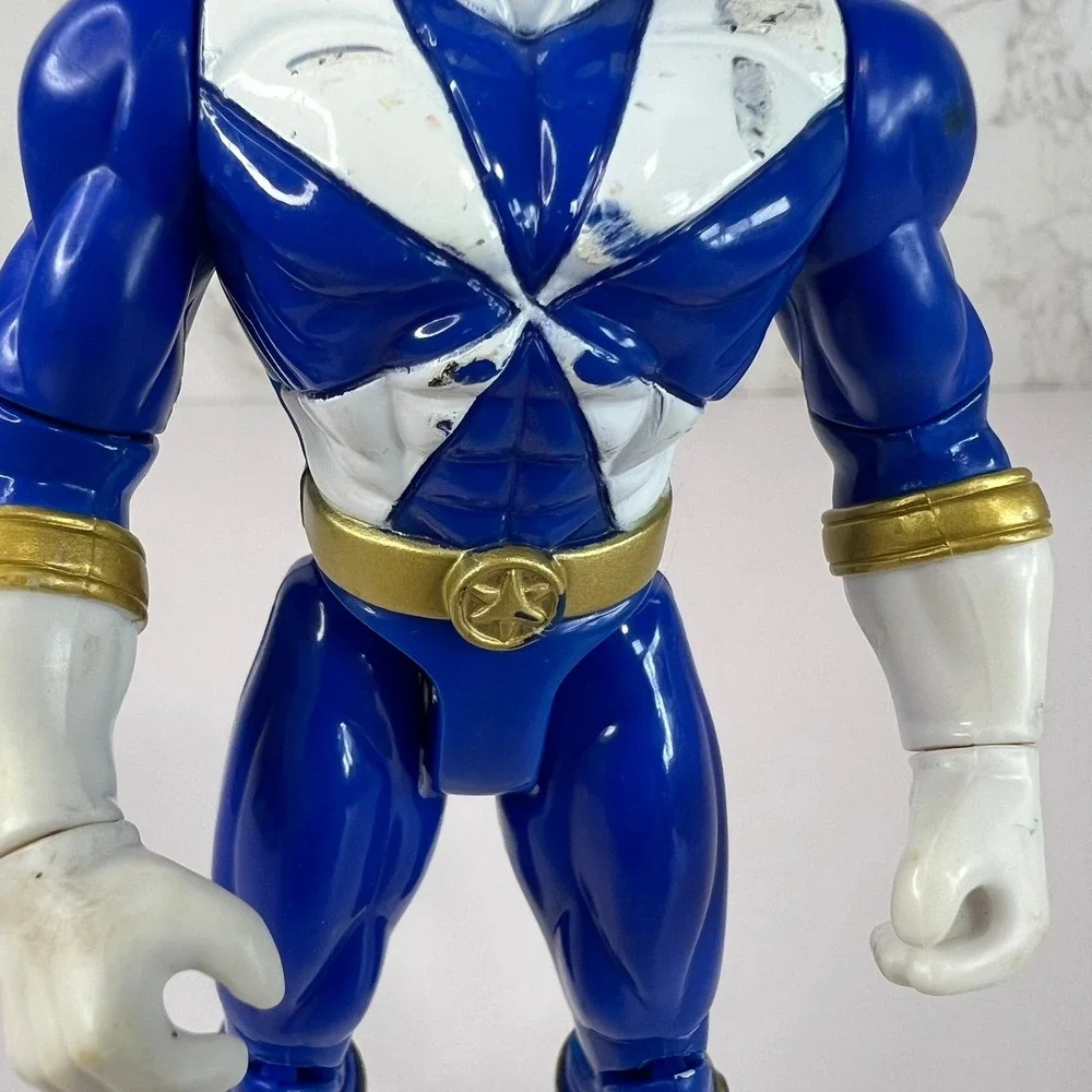 Bandai 1999‎ Power Rangers Lightspeed Rescue Blue Ranger 6